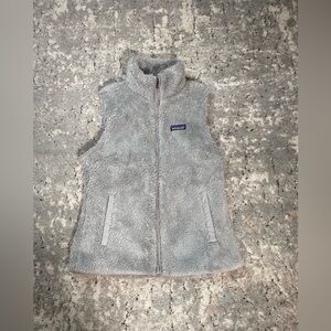 Patagonia Gray Fleece Vest